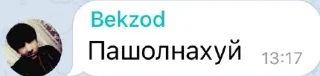 🖕 emoji Тот самый узбек Telegram sticker 16 of 88