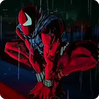 💪 emoji Scarlet Spider | @Earth138 Telegram sticker 14 of 20