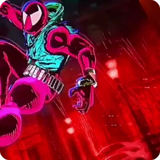 💪 emoji Scarlet Spider | @Earth138 Telegram sticker 15 of 20