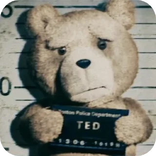 Sticker from ted