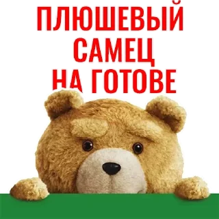 ❤ emoji Ted @stickersb2b Telegram sticker 14 of 21