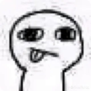 😝 emoji Chinese @senquoia Telegram sticker 15 of 34