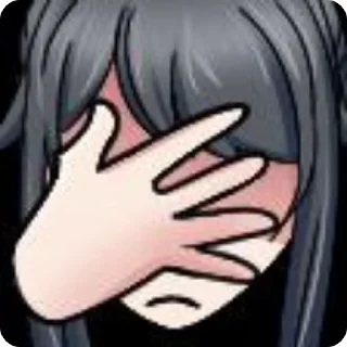 🤓 emoji Аяно Аиши Telegram sticker 6 of 13