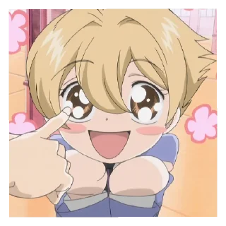 😄 emoji Mitsukuni "Honey" Haninozuka Telegram sticker 5 of 17