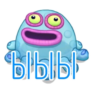 😐 emoji My Singing Monsters Telegram sticker 8 of 8