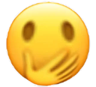 🤭 emoji Чт... Telegram sticker 21 of 81