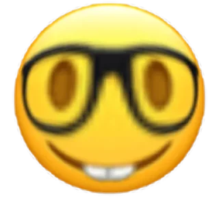 🤓 emoji Чт... Telegram sticker 10 of 81