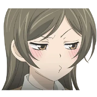 😚 emoji Kamisama Kiss @anime_stickerr Telegram sticker 8 of 118