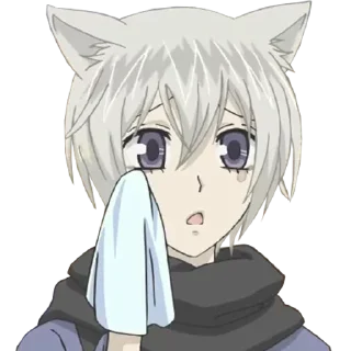 😢 emoji Kamisama Kiss @anime_stickerr Telegram sticker 13 of 118