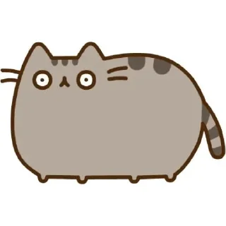 Sticker from pusheen