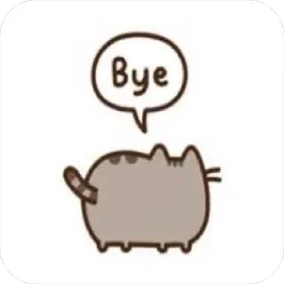 Sticker from Pusheen
