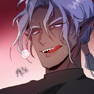 😜 emoji Dark fall Telegram sticker 23 of 23
