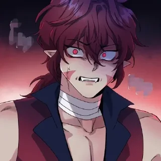 😡 emoji Dark fall Telegram sticker 21 of 23