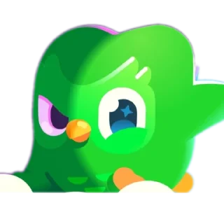 👍 emoji Duo🐥 Telegram sticker 6 of 20