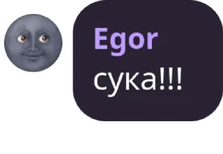 Sticker from Сука