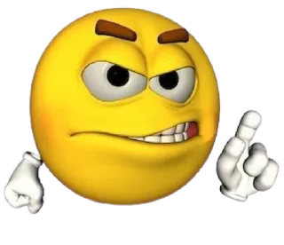 😠 emoji created in @literalmebot Telegram sticker 6 of 21