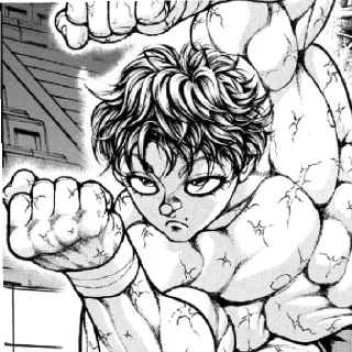 😄 emoji Baki Hanma Telegram sticker 17 of 29
