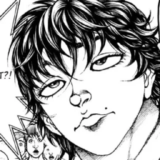 😄 emoji Baki Hanma Telegram sticker 23 of 29