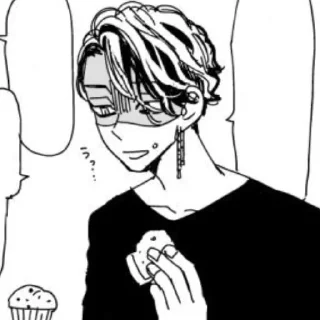 🚬 emoji Hanma Shuji. Telegram sticker 18 of 116