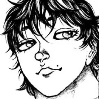 😄 emoji Baki Hanma Telegram sticker 22 of 29