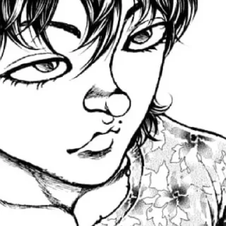😄 emoji Baki Hanma Telegram sticker 20 of 29