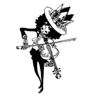 😁 emoji Brook Telegram sticker 23 of 46