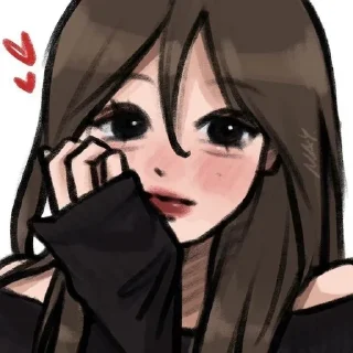 Sticker from Girls is so pretty