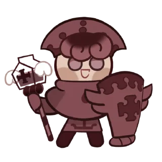 😃 emoji Milk cookie Telegram sticker 7 of 15