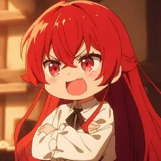 😜 emoji Mushoku tensei @Erisume4 ➡️ @Ctikerubot Telegram sticker 2 of 73