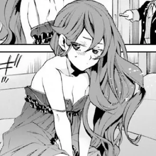 😏 emoji Mushoku tensei @Erisume4 ➡️ @Ctikerubot Telegram sticker 8 of 73