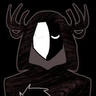 Sticker from la luna falsa (not my arts!!)