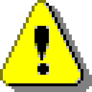 ⚠ emoji Windows 98 Telegram sticker 17 of 105