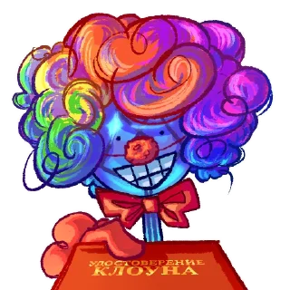 🤡 emoji CFMOT collab Telegram sticker 7 of 23