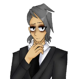 👨‍💼 emoji Мейсон Мемо Telegram sticker 11 of 31