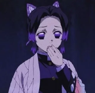 🦋 emoji Шинобу Кочо🦋💉 Telegram sticker 4 of 50
