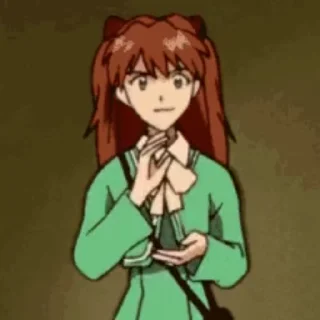 👏 emoji evangelion Telegram sticker 21 of 25