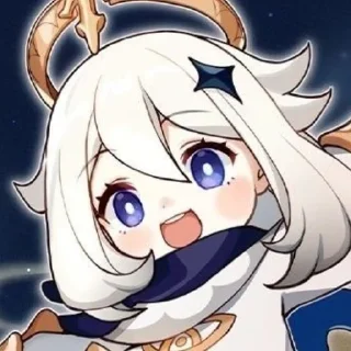 🪄 emoji `Паймон @genshinbyevico Telegram sticker 17 of 21