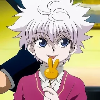 ⚡ emoji Киллуа Telegram sticker 11 of 35