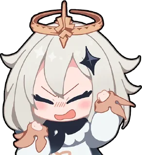😬 emoji Paimon @MyyChannelsCorner Telegram sticker 10 of 12