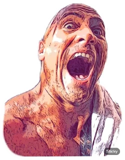 🤪 emoji The Rock Telegram sticker 12 of 22