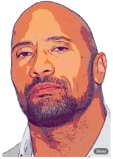 🙎‍♂️ emoji The Rock Telegram sticker 9 of 22
