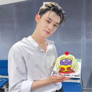 💪 emoji Yeonjun Telegram sticker 22 of 77