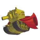 👺 emoji Мир танков. Хеллоуин Telegram sticker 18 of 22