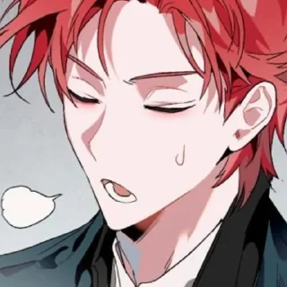 💋 emoji Кейл Хенитус| @stickerssanime Telegram sticker 7 of 120