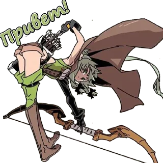 👋 emoji Goblin Slayer Telegram sticker 10 of 12