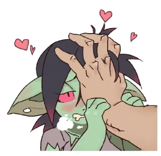 ❤️ emoji Goblin Telegram sticker 8 of 8
