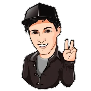 🫥 emoji #FREEDUROV - @freedurov_sticker Telegram sticker 5 of 34
