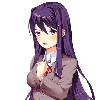 Sticker from Yuri DDLC