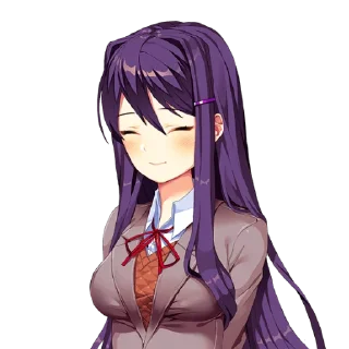Sticker from Yuri DDLC