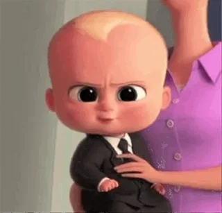 😳 emoji Boss Baby @stickersb2b Telegram sticker 14 of 23